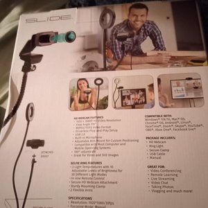 Webcam with microphone